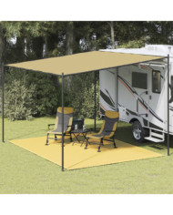 Tapis de tente 300x400 cm Beige | Mobilier & Déco