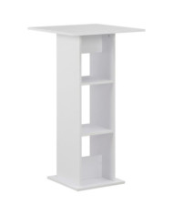 Table de bar Blanc 60x60x110 cm | Mobilier & Déco
