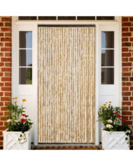 Moustiquaire beige 118x220 cm chenille | Mobilier & Déco