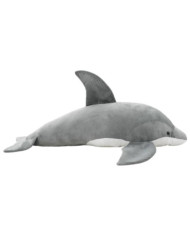 Dauphin en peluche Gris | Mobilier & Déco