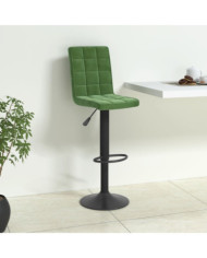 Tabouret de bar Vert foncé Velours | Mobilier & Déco
