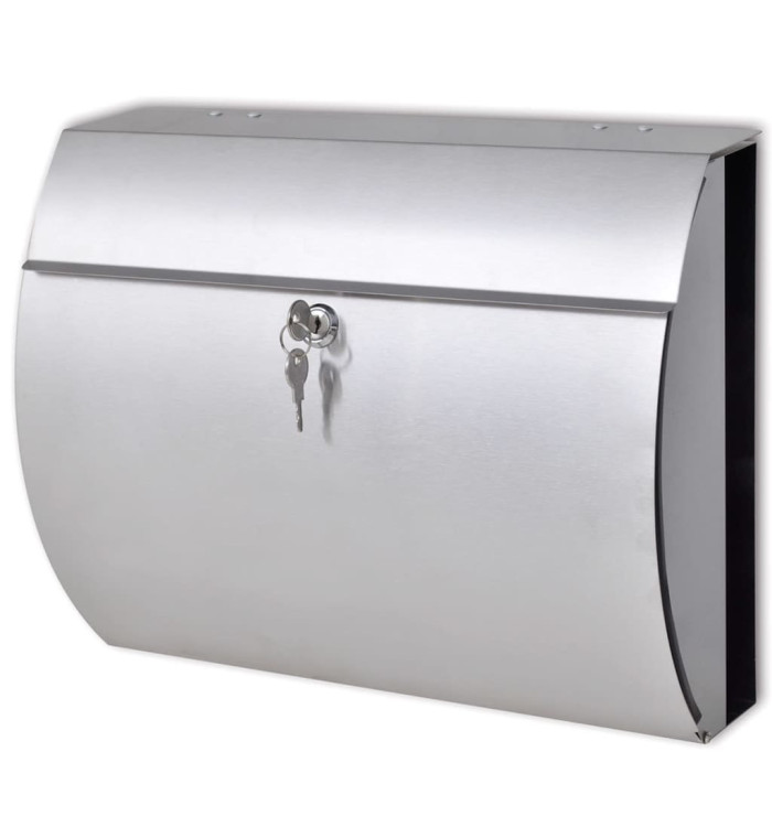 Boîte aux lettres en acier inoxydable | Mobilier & Déco