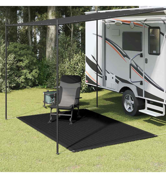 Tapis de tente 200x300 cm Noir | Mobilier & Déco