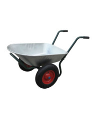 Brouette Jardinage 2 Roues 80 L | Mobilier & Déco