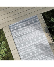 Tapis d'extérieur ARAKIL gris 80 x 250 cm PP | Mobilier & Déco