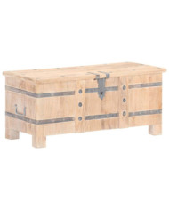 Coffre 90x40x40 cm Bois d'acacia solide | Mobilier & Déco