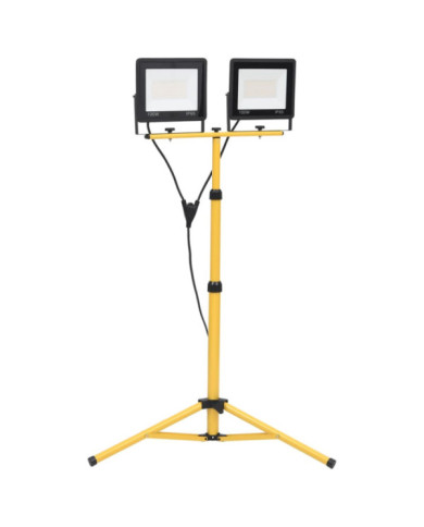 Projecteur à LED avec trépied 2x100 W Blanc chaud | Mobilier & Déco