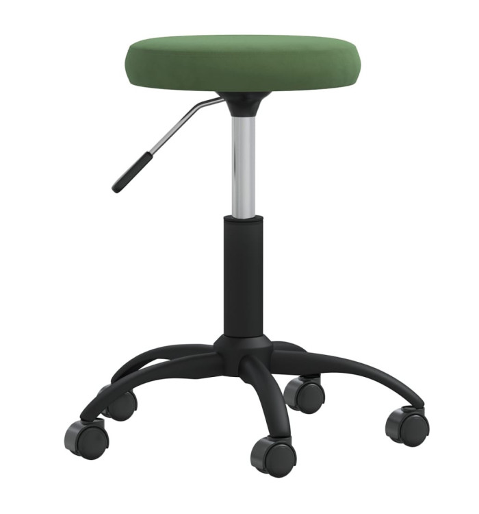 Chaise de salle à manger Vert foncé Velours | Mobilier & Déco