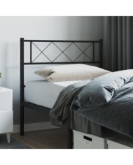 Tête de lit métal noir 90 cm | Mobilier & Déco