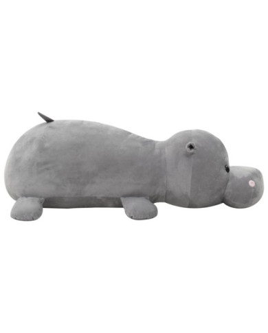 hippopotame en peluche Gris | Mobilier & Déco