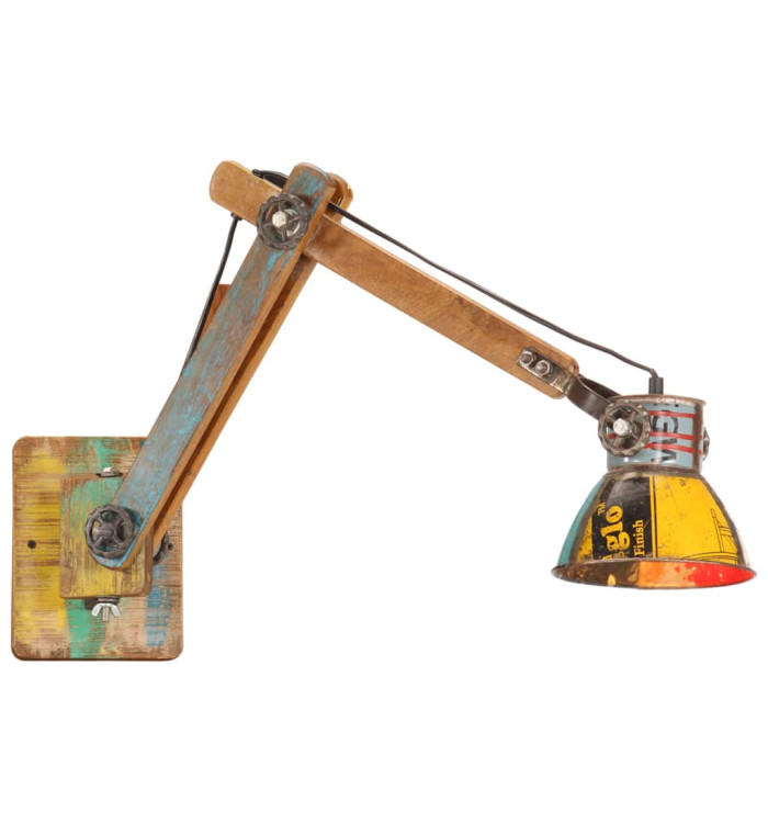 Applique Style industriel Multicolore Ronde E27 | Mobilier & Déco