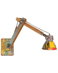 Applique Style industriel Multicolore Ronde E27 | Mobilier & Déco