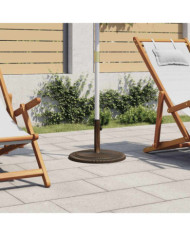 Socle de parasol Bronze 45x45x30 cm Fonte | Mobilier & Déco