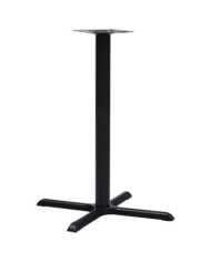 Pied de table de bistro Noir 76x76x107 cm Fonte | Mobilier & Déco