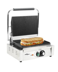 Grill rainuré pour panini 2200 W 43x30,5x20 cm | Mobilier & Déco