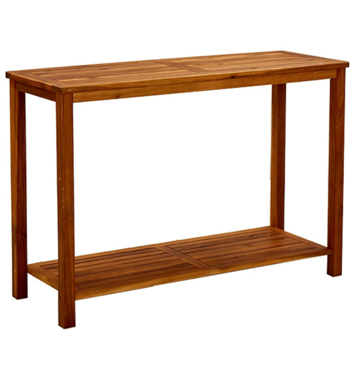 Table console de jardin 110x40x75 cm Bois d'acacia solide | Mobilier & Déco