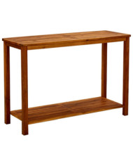Table console de jardin 110x40x75 cm Bois d'acacia solide | Mobilier & Déco
