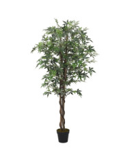 Érable artificiel 756 feuilles 200 cm vert | Mobilier & Déco