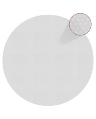 Film solaire de piscine flottant PE 455 cm Gris | Mobilier & Déco