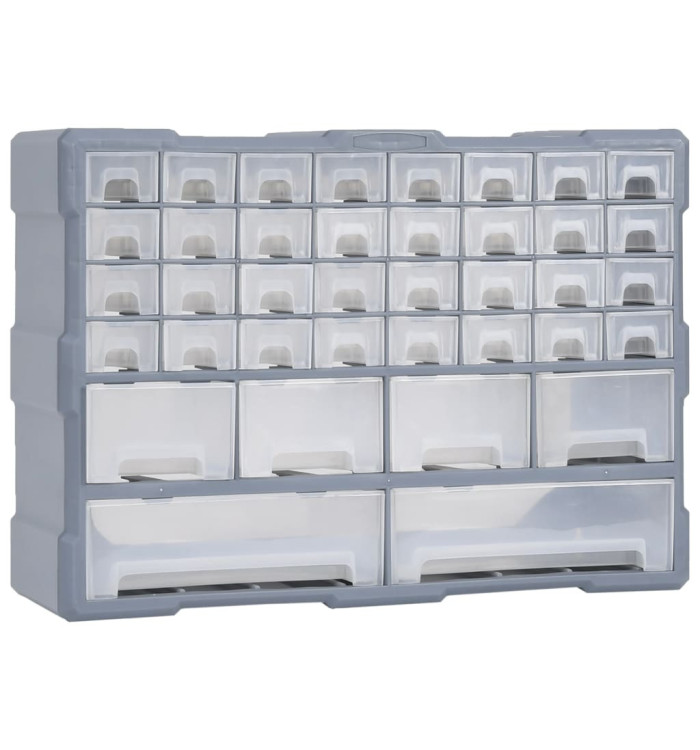 Organisateur multi-tiroirs avec 38 tiroirs 52x16x37,5 cm | Mobilier & Déco