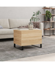 Table basse Chêne sonoma 60x44,5x45 cm Bois d'ingénierie | Mobilier & Déco