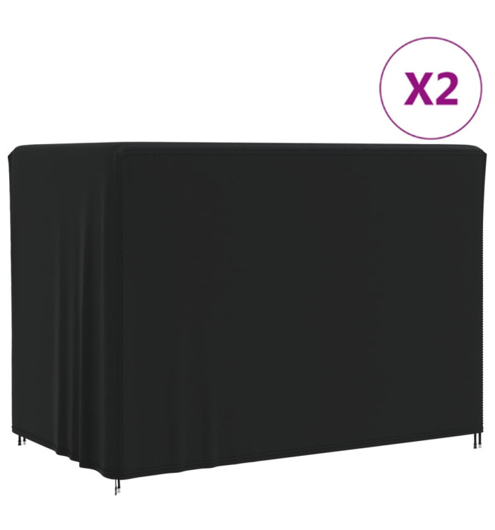 Housses de balançoire de jardin 2 pcs 220x150x150 cm | Mobilier & Déco