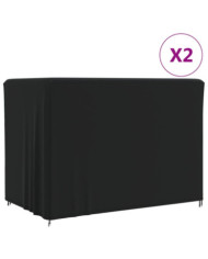 Housses de balançoire de jardin 2 pcs 220x150x150 cm | Mobilier & Déco