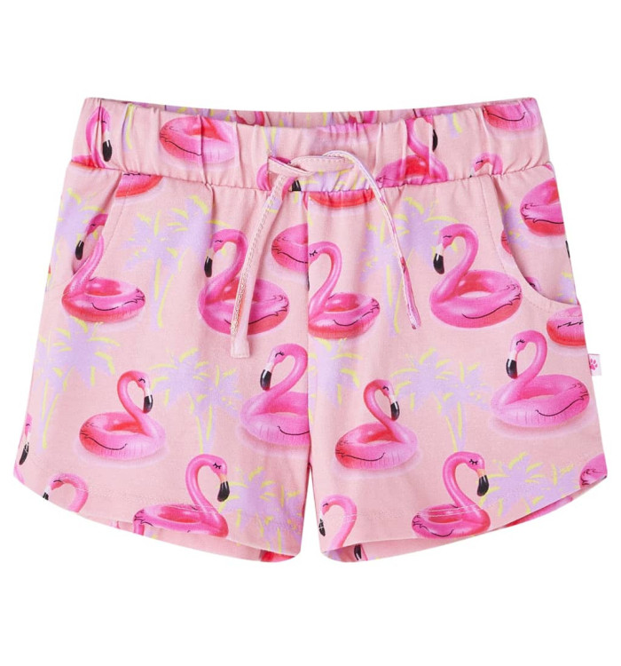 Short enfants cordon de serrage rose clair 128 | Mobilier & Déco
