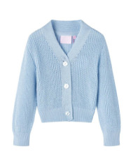 Cardigan pour enfants tricoté bleu 92 | Mobilier & Déco
