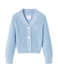 Cardigan pour enfants tricoté bleu 116 | Mobilier & Déco
