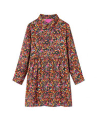 Robe pour enfants à manches longues multicolore 92 | Mobilier & Déco