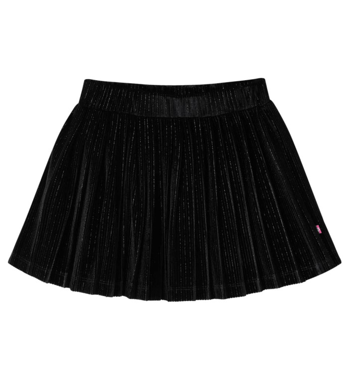Jupe plissée avec lurex pour enfants noir 92 | Mobilier & Déco