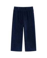 Pantalons pour enfants velours côtelé bleu marine 104 | Mobilier & Déco