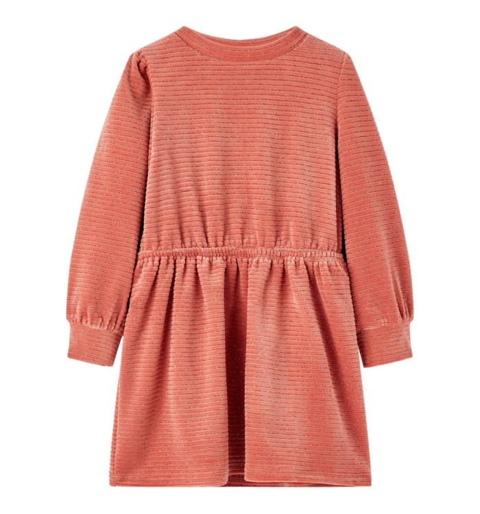 Robe enfants à manches longues rose moyen 92 | Mobilier & Déco