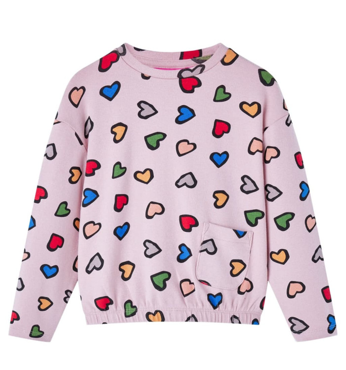 Sweatshirt pour enfants rose 92 | Mobilier & Déco