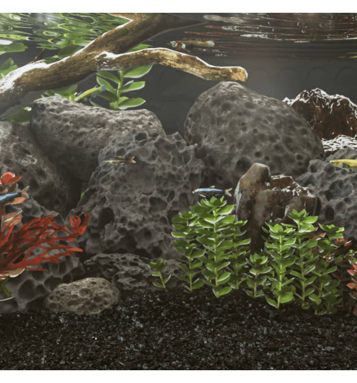 Roches volcaniques 10 kg noir 10-30 cm | Mobilier & Déco
