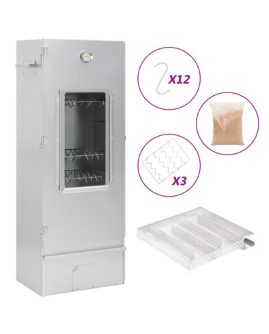 Fumoir à four à BBQ générateur de fumée froide acier galvanisé | Mobilier & Déco