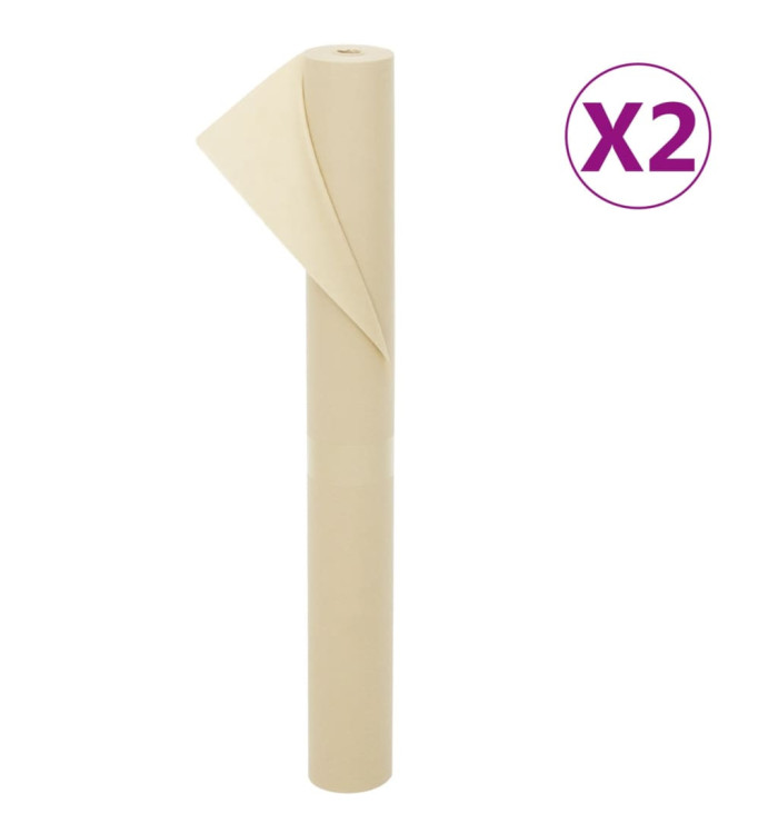 Toison végétale 2 rouleaux 70 g/m² 10x1,6 m | Mobilier & Déco
