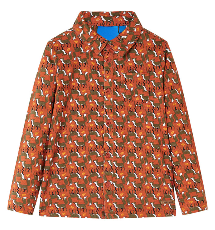 Chemise pour enfants rouillé clair 104 | Mobilier & Déco
