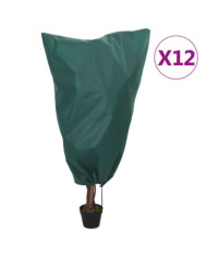 Housses de protection pour plantes avec cordon de serrage 12pcs | Mobilier & Déco
