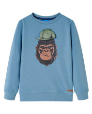 Sweatshirt pour enfants bleu moyen 92 | Mobilier & Déco