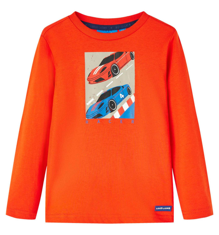 T-shirt pour enfant à manches longues 128 | Mobilier & Déco
