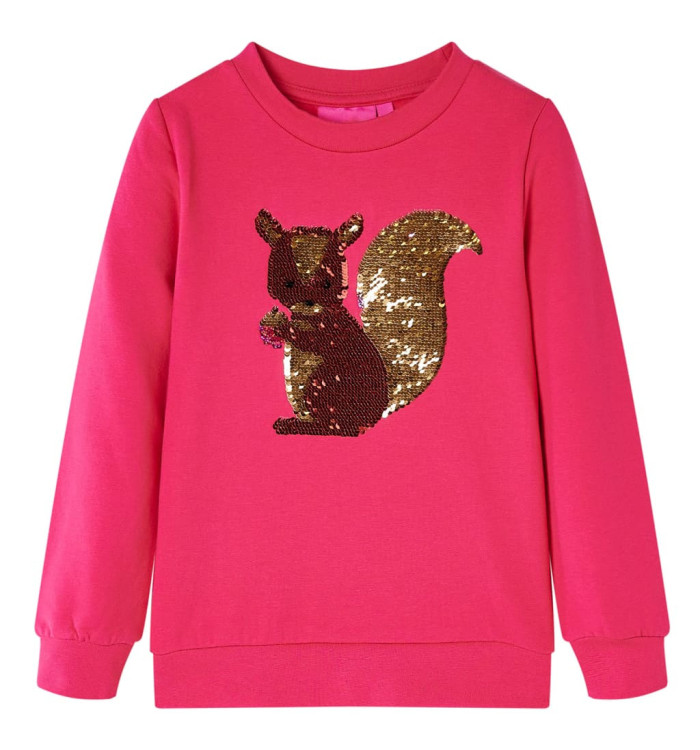 Sweatshirt pour enfants rose vif 104 | Mobilier & Déco