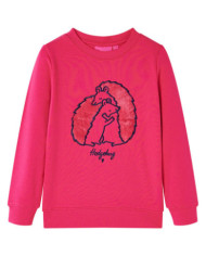 Sweatshirt pour enfants rose vif 140 | Mobilier & Déco
