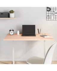 Dessus de bureau 100x60x2,5 cm bois massif de hêtre | Mobilier & Déco
