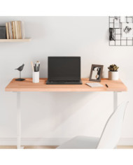 Dessus de bureau 100x50x2,5 cm bois massif de hêtre | Mobilier & Déco