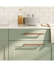 Poignées d'armoire 20 pcs bronze 192 mm acier inoxydable | Mobilier & Déco