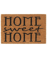 Tapis de porte naturel 40x60 cm fibre de coco touffeté | Mobilier & Déco