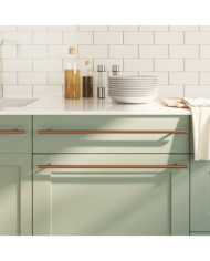 Poignées d'armoire 10 pcs bronze 480 mm acier inoxydable | Mobilier & Déco