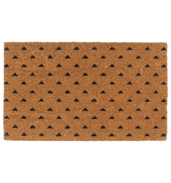 Tapis de porte naturel 45x75 cm fibre de coco touffeté | Mobilier & Déco